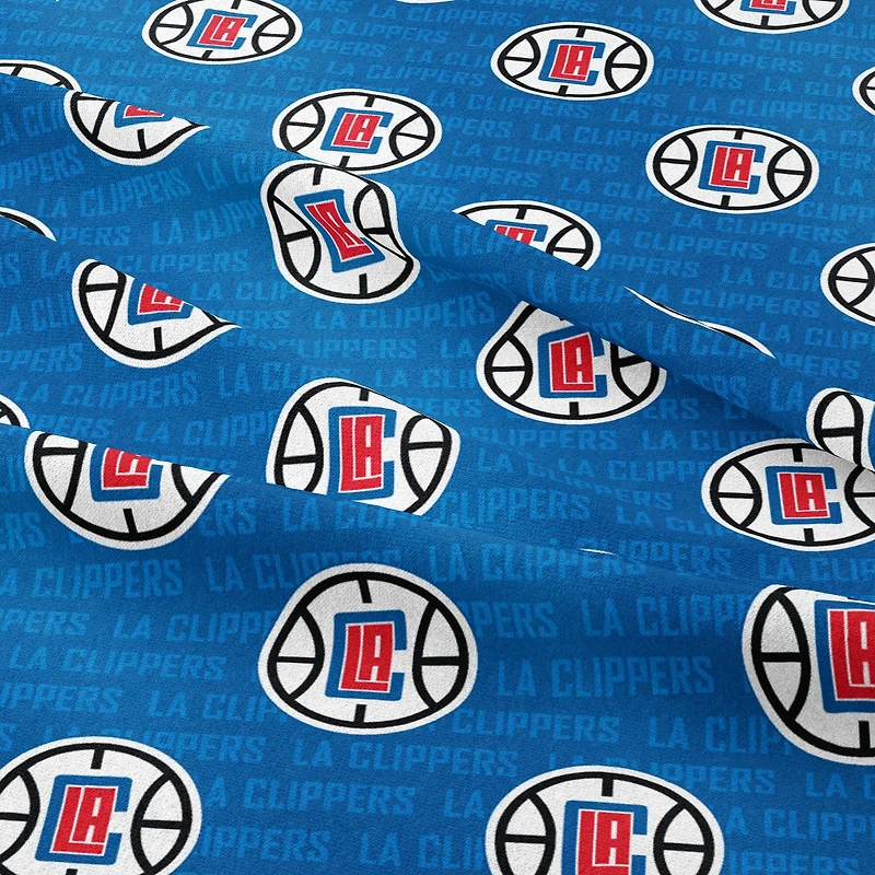 Camelot Fabrics NBA Los Angeles Clippers Cotton Precut Fabric Bundle