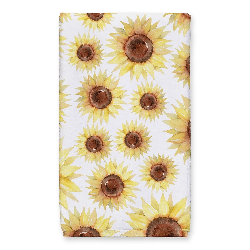 Home Sunflower Hand Towel Set