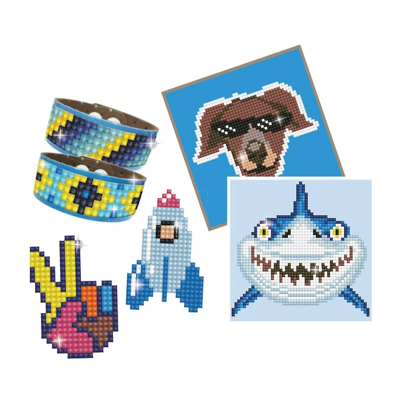 Diamond Dotz® 6 Projects Boy Variety Kit