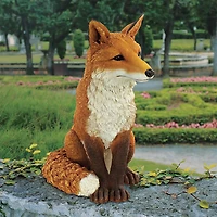 Design Toscano 18" Simon the Fox Garden Statue