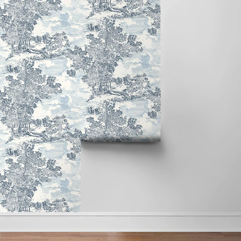 Surface Style Serene Scenes Toile Peel & Stick Wallpaper