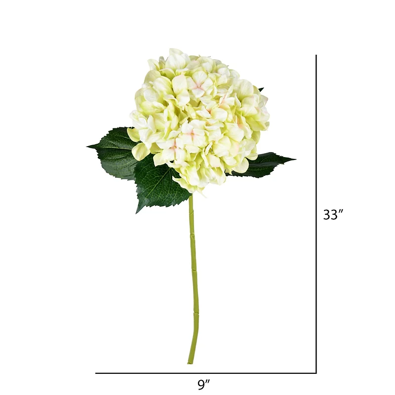 2 Pack: Light Green Hydrangea Spray