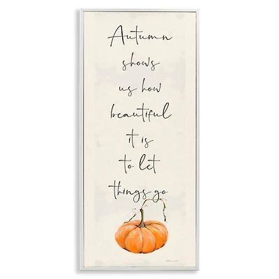 Stupell Industries Autumn Beauty Inspirational Framed Giclee Art