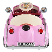 Toy Time Pink Battery Powered Ride-On Classic Coupe Car