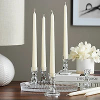12 Packs: 15 ct. (180 total) Basic Elements™ 10" Ivory Taper Candles by Ashland®