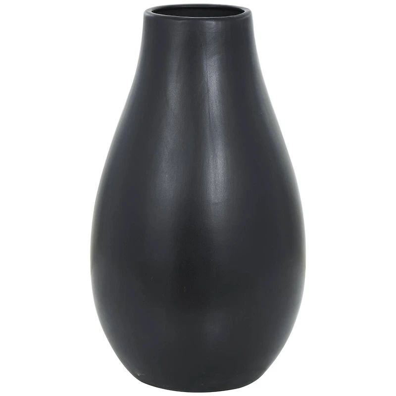 27.5" Ceramic Minimalistic Floor Vase
