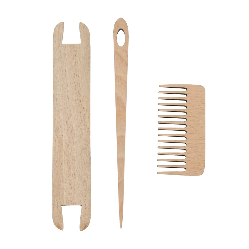 Beechwood Weaving Tool Set by Loops & Threads®