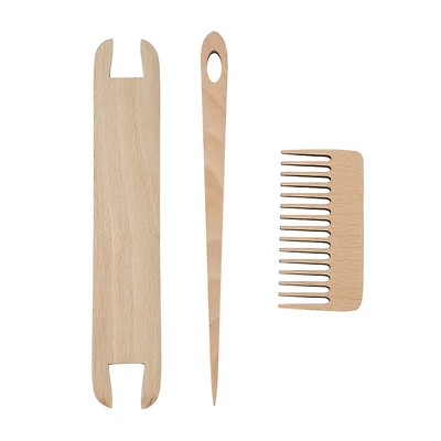 Beechwood Weaving Tool Set by Loops & Threads®