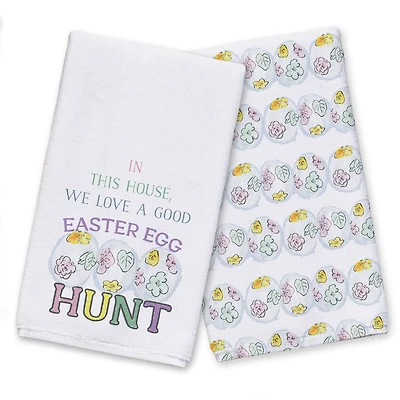 Loves Easter Egg Hunts 16" x 25" Tea Towel - Set of 2