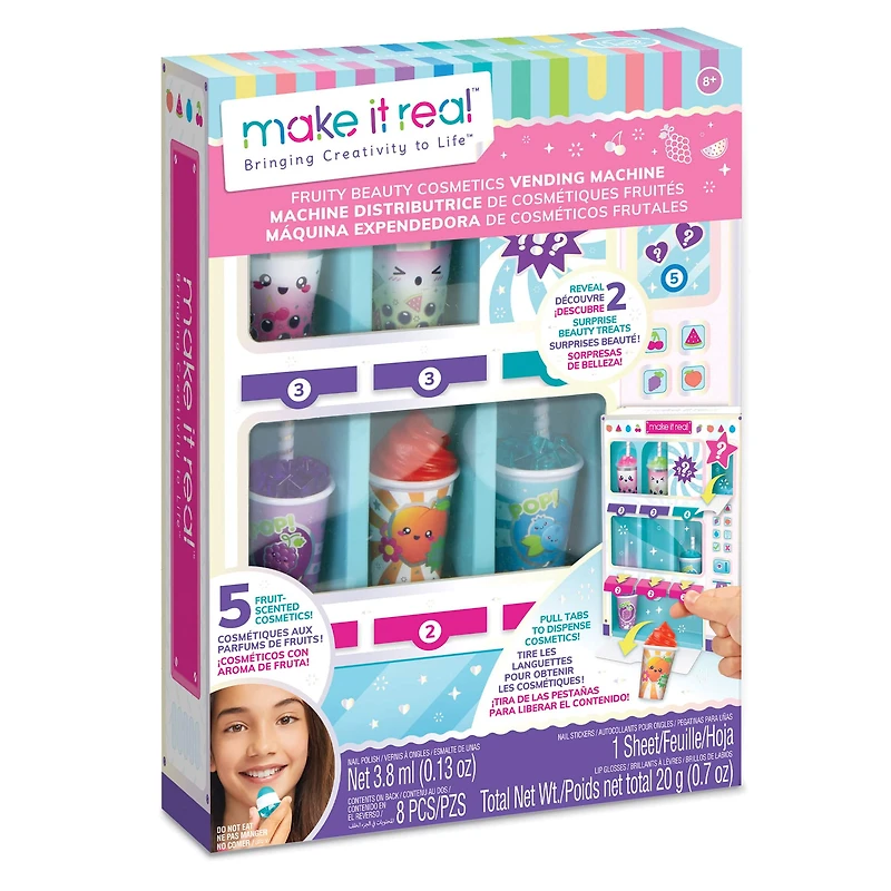 Make It Real™ Fruity Beauty Cosmetics Vending Machine