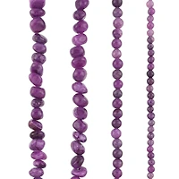 Dark Purple Quartz Beads by Bead Landing™