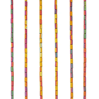 Glass Tube Beads