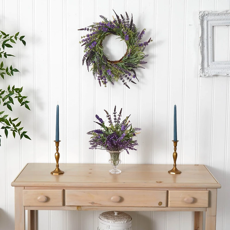 18” Lavender Wreath