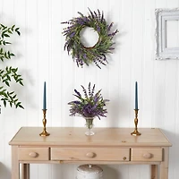 18” Lavender Wreath