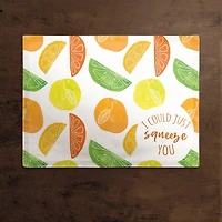 I Could Squeeze You Cotton Twill Placemat
