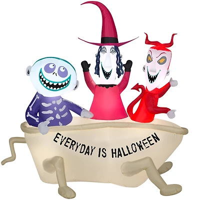 5.5ft. Airblown® Inflatable Halloween Lock Shock and Barrel in Tub