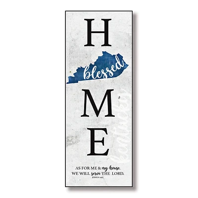 Blessed Kentucky Home Wall Plaque