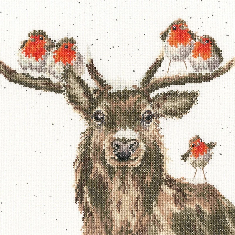 Bothy Threads Festive Friends Counted Cross Stitch Kit