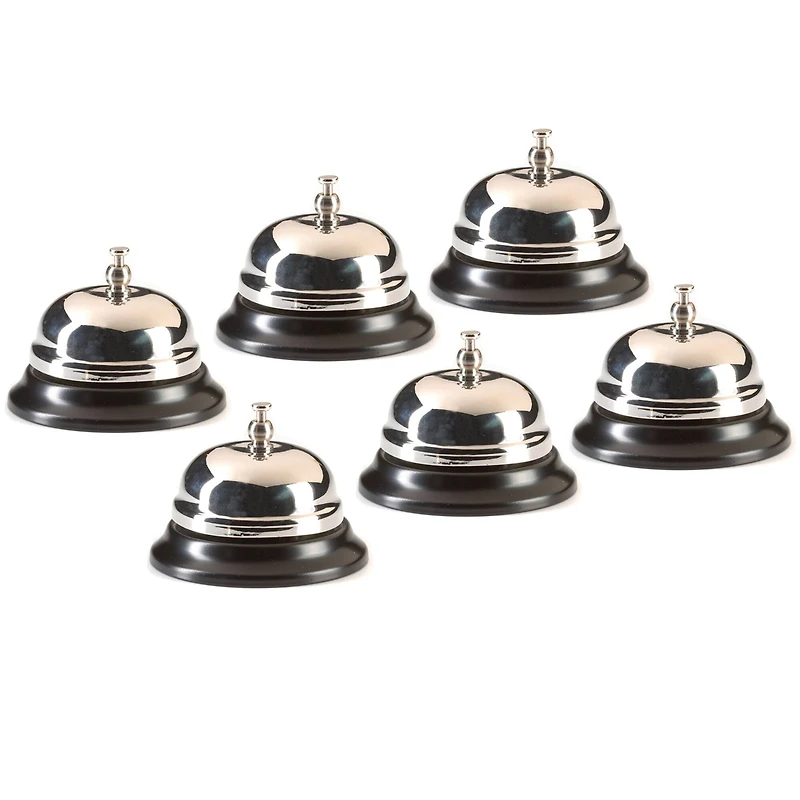 Ashley Productions Desk Call Bell, Pack of 6