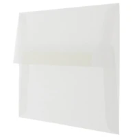 JAM Paper 3.625" x 5.125" Translucent Vellum Invitation Envelopes
