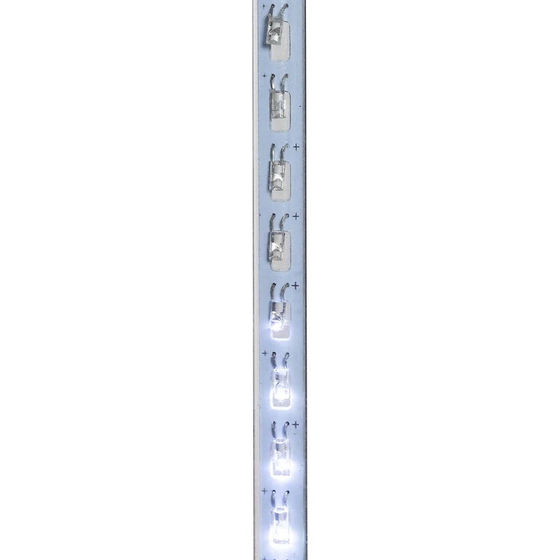 LED Lighted Snowfall Icicle Christmas Lights - Polar White - 15' Clear Wire - 10ct
