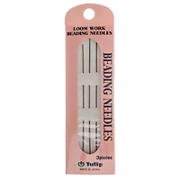 Tulip® Japanese Loom Work Beading Needles, 3ct.