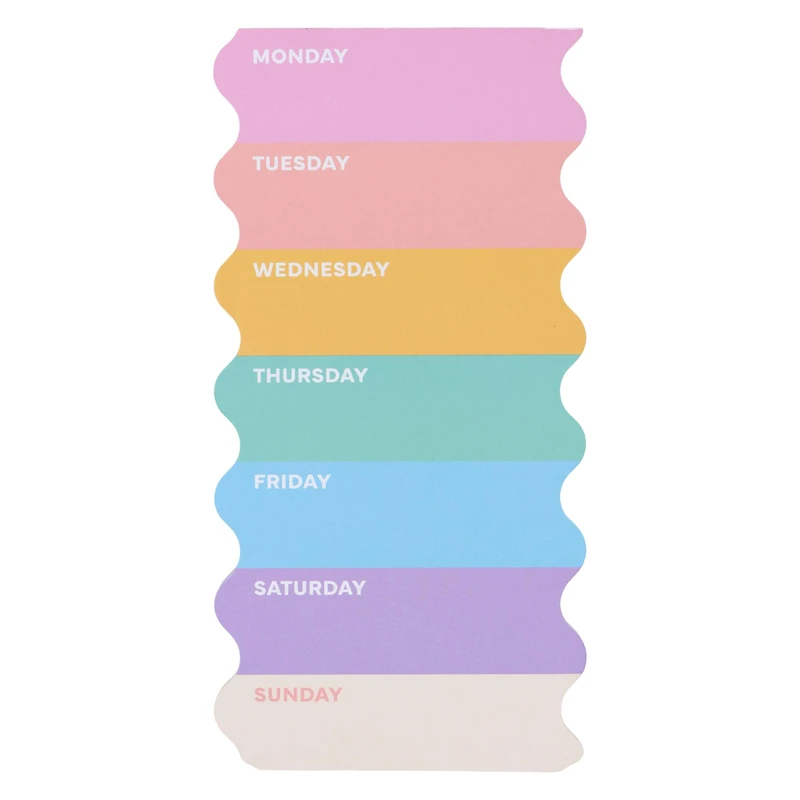 4" x 8" Weekly Planner Notepad by Fab Finds