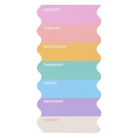 4" x 8" Weekly Planner Notepad by Fab Finds