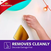 Command™ Adjustables™ Mini Light Clips, Clear