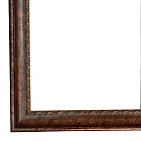 Gold Open Back Frame With Red Accents by Studio Décor