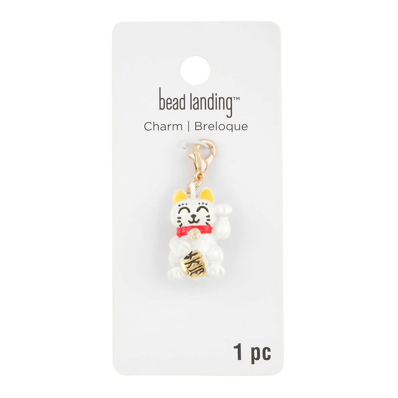 Lucky Cat Charm by Bead Landing™