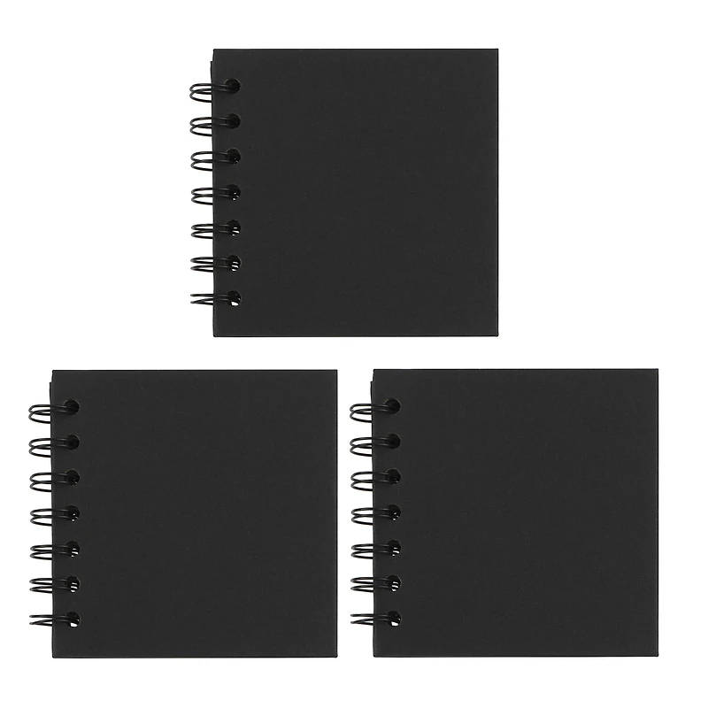 4" x 4" Spiral Bound Scrapbook Albums