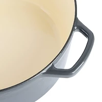 Spice By Tia Mowry Savory Saffron 6qt. Enameled Cast Iron Dutch Oven with Lid