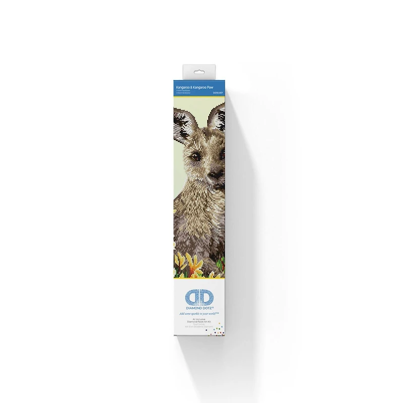 Diamond Dotz® Kangaroo & Kangaroo Paw Diamond Painting Kit
