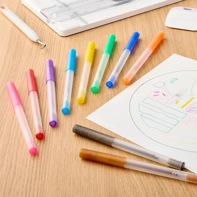 Cricut® Glitter Gel Pens Set