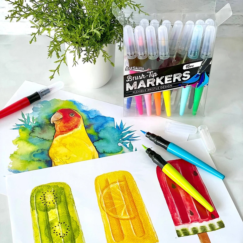 ArtSkills® Brush Tip Markers