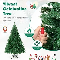 6ft. Unlit Green Pine Artificial Christmas Tree