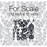 RoomMates Vine Damask Peel & Stick Wallpaper