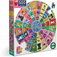 eeBoo Dogs of the World 500 Piece Puzzle
