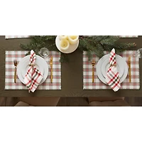 DII® Embellished Jolly Tree Placemats, 4ct.