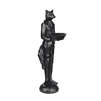 16.75" Fox Butler Statue Tabletop Décor by Ashland®