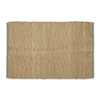 DII® Artichoke With Natural Jute Chevron Hand-Loomed Rug, 2ft. x 3ft.