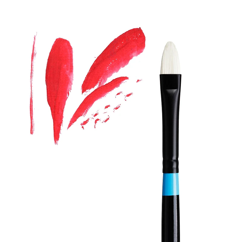 Princeton™ Aspen™ Synthetic Long Handle Short Filbert Brush