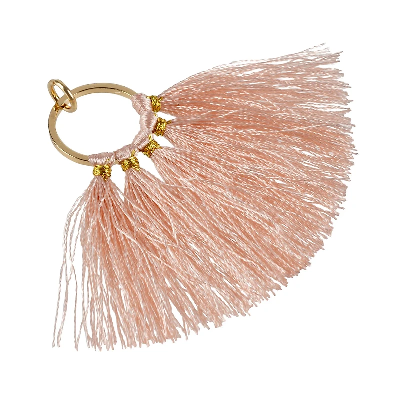 Creations Gold Round Tassel Charms by Bead Landing™