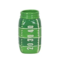 6" Green Ceramic Container by Celebrate It™