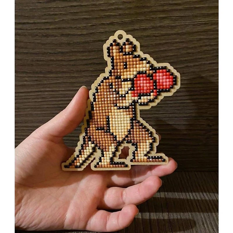 Crafting Spark Kangaroo Diamond Painting Kit