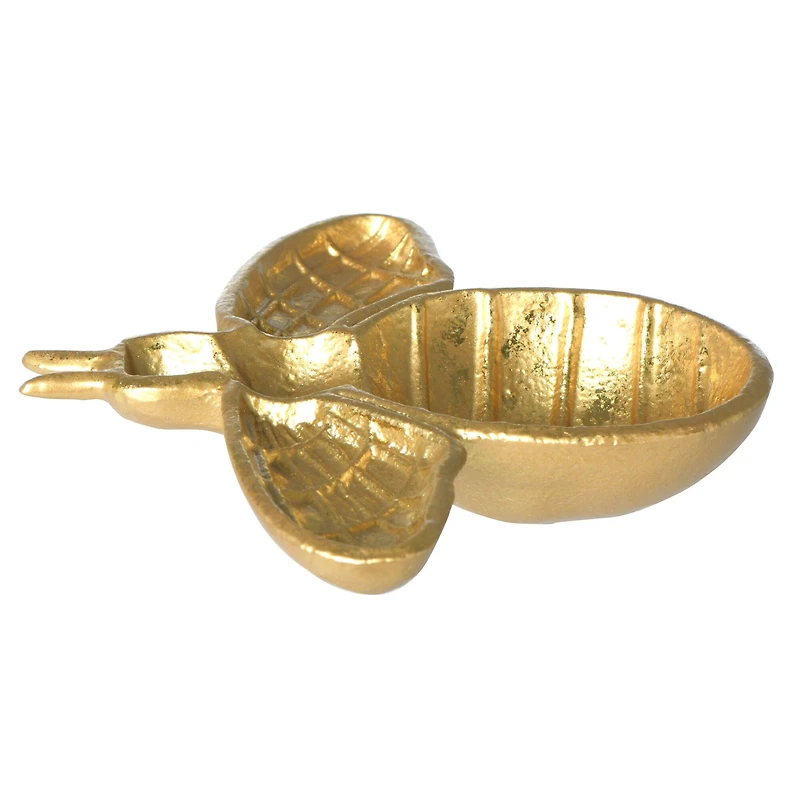 Hello Honey® 8" Gold Decorative Bee Cast Iron Dish