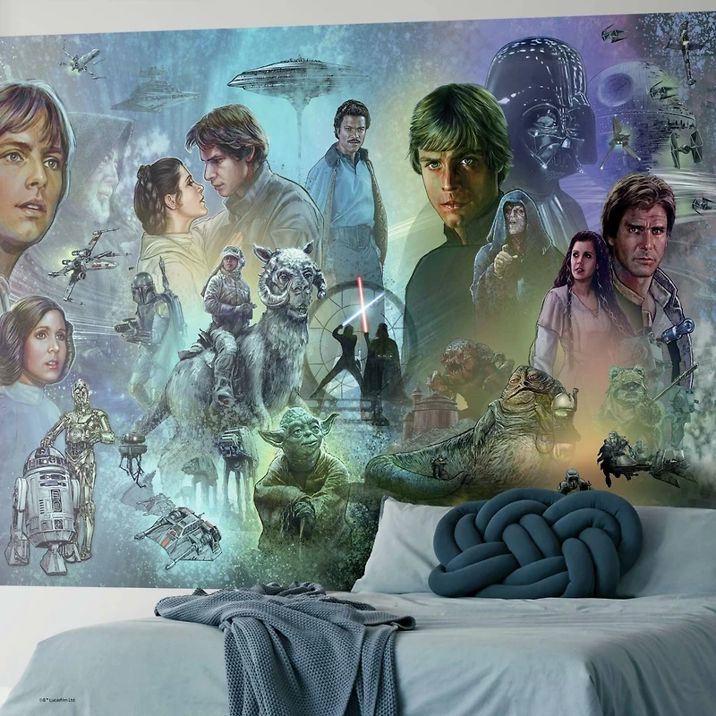 RoomMates Star Wars Original Trilogy Peel & Stick Mural