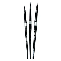 Silver Brush Limited Black Velvet® Large Round Brushes Set
