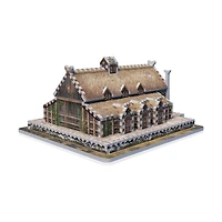 The Lord of the Rings - Golden Hall - Edoras 3D Puzzle: 445 Pcs